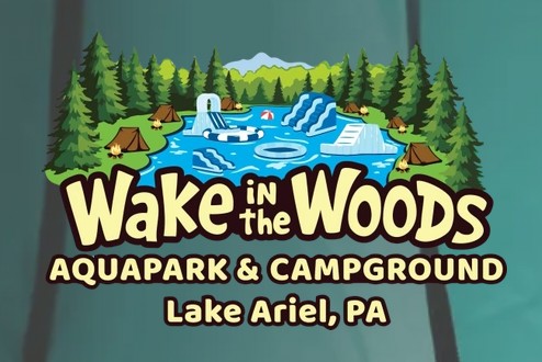 wake in the woods logo