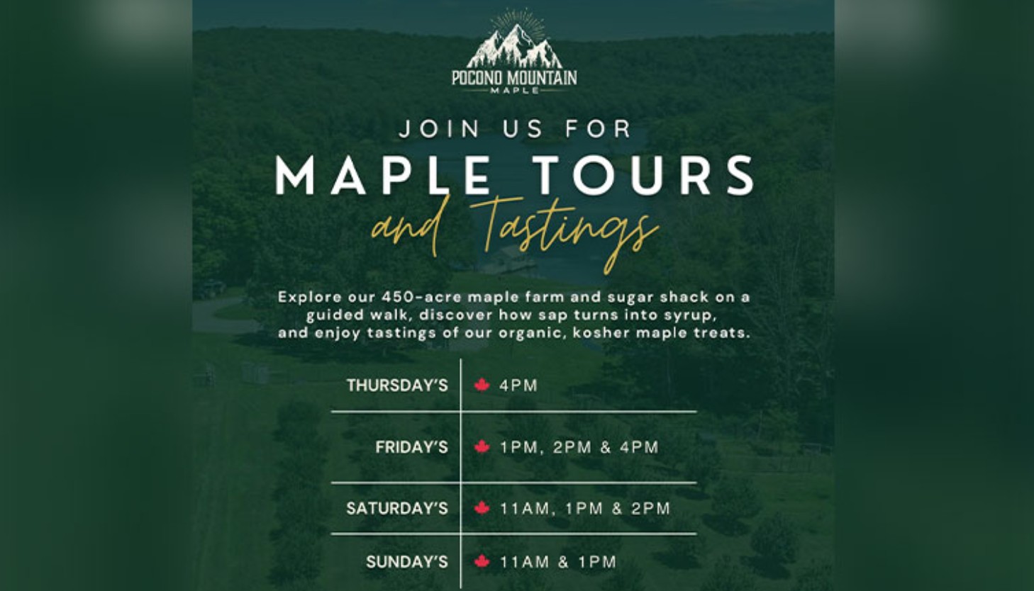 pocono maple