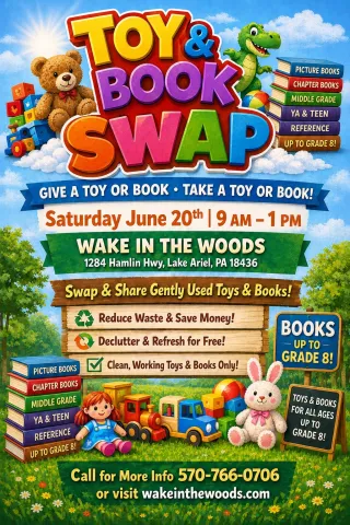 toy and book swap
